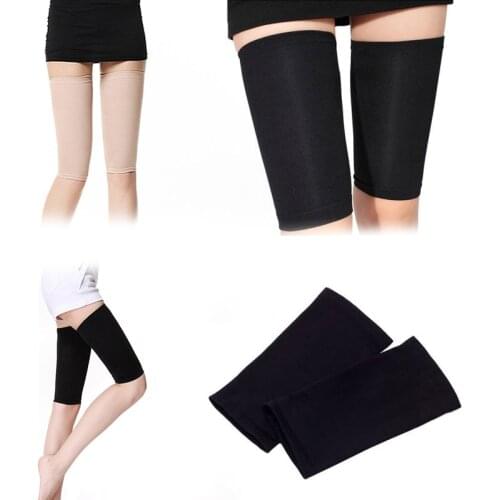 1 Pair Slimming Leg Wraps Fat Burner Arm Legs Body Shaper Thigh Elastic Slimmer Support Sport Compression Socks Trainer TSLM1