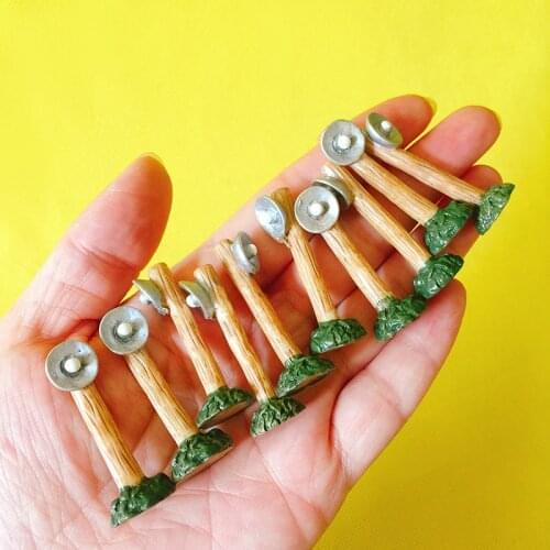 10Pcs/cute lamp/lovely/fairy garden gnome/moss terrarium decor/crafts/bonsai/bottle garden/home table decor/diy supplies