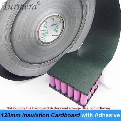 2m 120mm 18650 Battery Insulation Cardboard with Adhesive for 18650 Lithium Battery Pack Cell Insulating Glue Patch cardboard