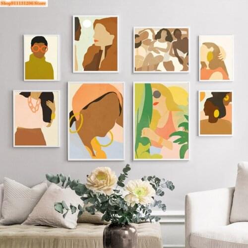 Abstract Fashion Vintage Girl Diamond Painting Diamond Embroidery Full Square Cross Stitch Kits Mosaic Home Decoration Gift