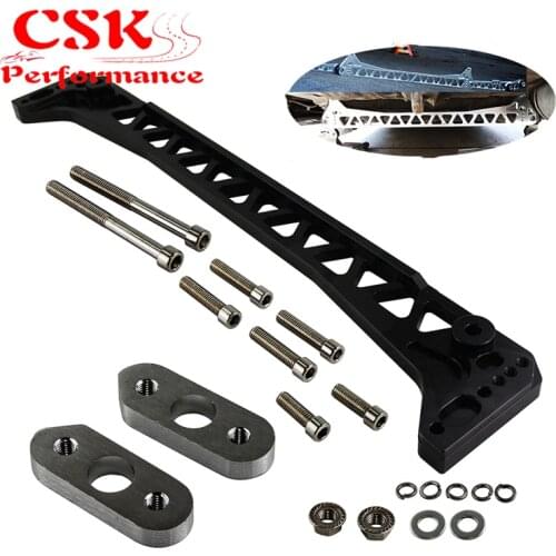 Billet Aluminum Rear Subframe Brace Mount Fit For 96-00 Honda Civic EK EJ