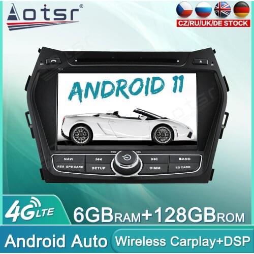 Android 11 128GB Car Radio Player For Hyundai IX45 2013 + Audio Multimedia Player GPS Navigation Auto Stereo Head Unit Carplay