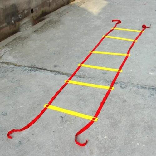 3 Meters 6 Sections Outdoor Sport Toy Ladder Group Jumping Kids Agile Walking Ladder Soft Adjustable Children Play Game Toys