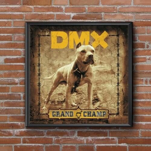 DMX - Grand Champ Music Album Cover Poster Music Singer Star Canvas Poster Wall Painting Home Decoration ( No Frame )