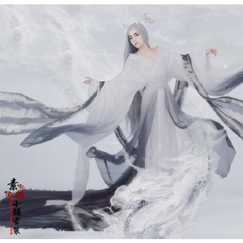 Hai Xue Bing Photo House Thematic Photography Costume for Women Fantasy Costume Dragon Princess Costume