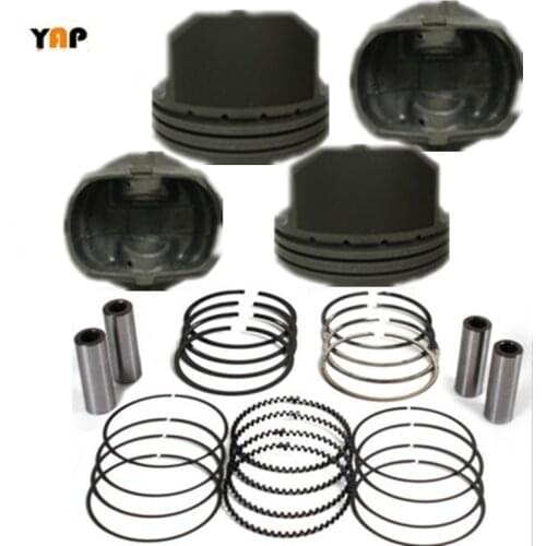 New Engine Piston,Piston Ring Set FOR FITKIA Sportage HYUNDAI Sonata NF X35 G4KE 2.4L 16V STD 23410-25211 23040-25200 2008-2013