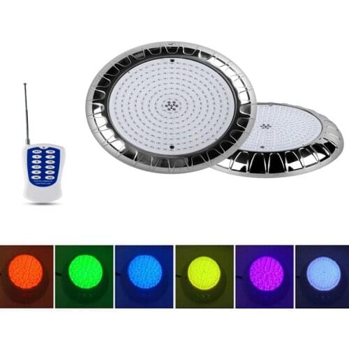 Stainless Steel Ip68 Led Swimming Pool Light 40W 50W 60W Waterproof Lamps Underwater Lights AC12V RGB changeable Piscina Lampe