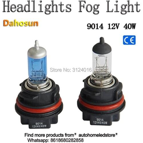 2pc x Headlight PH11 9014 Halogen bulb motor light 12V 40W Clear white and Super white for Suzuki motorcycle