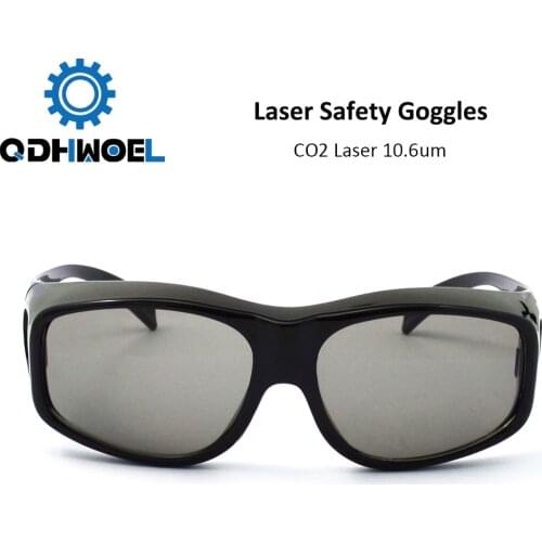 QDHWOEL 10600nm Style C Laser Safety Goggles OD4+ CE Protective Goggles For CO2 Laser Cutting Engraving Machine