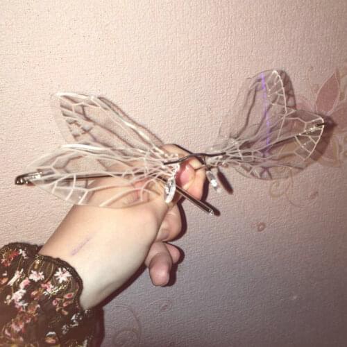 2020 New Fashion Party Colorful Dragonfly Sunglasses Women Vintage punk Sun Glasses Female Rimless Funny Shades NX