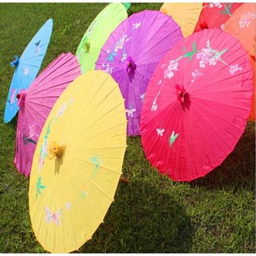 Wedding umbrella color vintage umbrella dance umbrella bamboo cytoskeleton