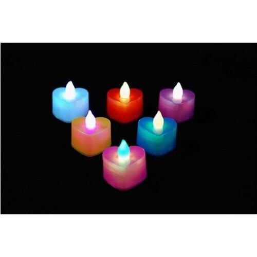 Modatools Candle Battery Operated Heart Tealight Single 11964 candles and scents свечи и ароматы velas y aromas