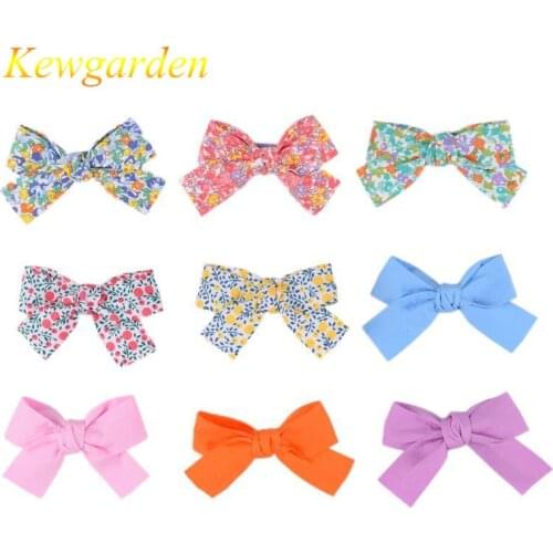Kewgarden Sweet hair ornaments for girls with duck head clip and bow clip 5pair