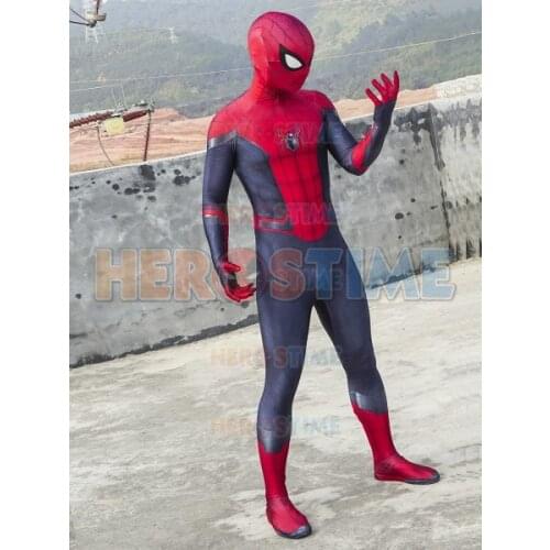 Adults Kids Cosplay Costume The Amazing Superhero Halloween Full Bodysuit Zentai Second Skin Suit
