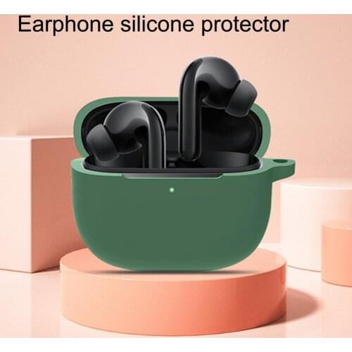 Protective Case Soft Shockproof Silicone Earbuds Charging Box Cover Protector for Xiaomi FlipBuds Pro