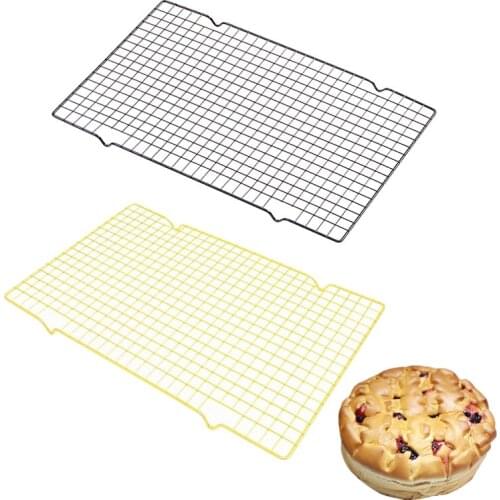 1PC Cake Cooling Rack Grid Stainless Steel Bread Biscuit Tray Net Nonstick Drying Stand Household Kitchen Baking Pan Holder Tool