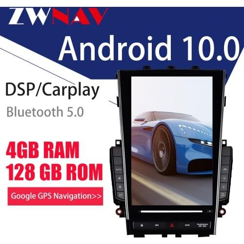 ZWNAV 128G Tesla Screen Carplay For 2015-2018 Infinti Q50L Android 10 Player Auto Audio Stereo GPS Navi Radio Recorder Head Unit