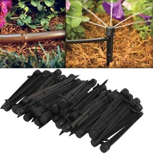 50pcs Flow Irrigation Drippers 360 Degree Emitter Drip System Emitter Micro FLow Dripper Drip Head Garden Lawn Irrigation