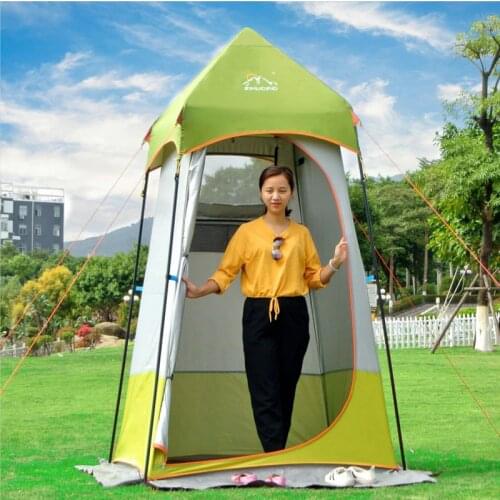 Automatic ultralarge super strong shower beach locker mobile toilet bath portable tent