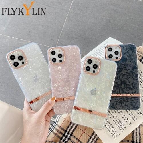 Dream Shell Pattern Phone Case For iPhone 12 11 Pro Max X XR XS Max 7 8 Plus SE 2020 Fundas Shockproof Soft Silicone Back Cover