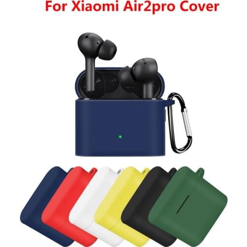 For Xiaomi Mi Air 2 PRO Case Non-slip Silicone Wireless bluetooth Earphone Protection Cover fundas for xiaomi air2 pro case