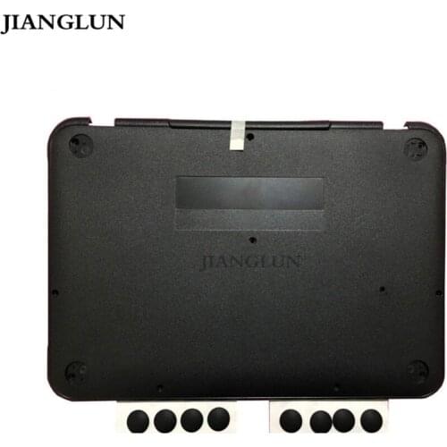 JIANGLUN For Lenovo N22 Chromebook Bottom Cover Black 5CB0L13240 with Handle & Foot Pad