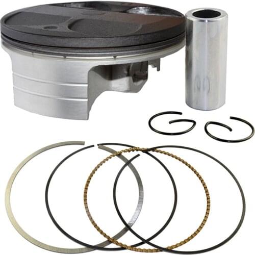 Motorcycle Cylinder Bore Size77mm Piston Rings Kit For SUZUKI RMZ250 2004-2006 For KAWASAKI KX250F 2004-2014 RMZ KX 250F