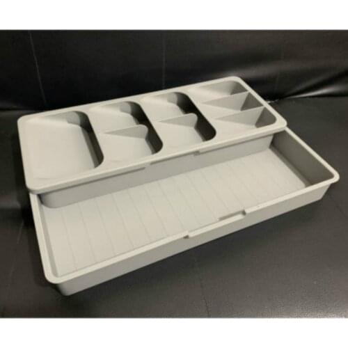 Kitchen drawer Cutlery storage box Tray tableware soup spoon knife and fork divider organizer