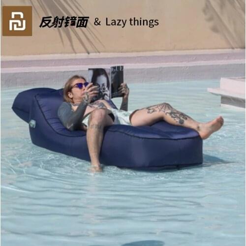 New YOUPIN Lazy Things One-key Automatic Inflatable Leisure Bed Portable Collapsible Travel for Office Camping CS1 Load 150kg
