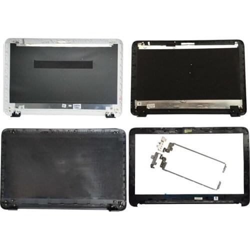 New laptop cover For HP 15-AC 15-AF 250 255 256 G4 15-AC121DX LCD Back Cover/LCD front bezel/Hinges 813925-001
