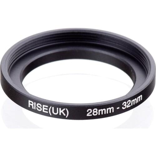 Original RISE(UK) 28mm-32mm 28-32 mm 28 to 32 Step Up Ring Filter Adapter black