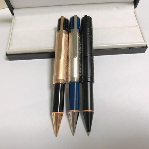 Luxury MB Edition Ballpoint Pens Best Design Metal Ball Point Pen for Writing Balck Oil Ink 0.7mm Without Pen Case