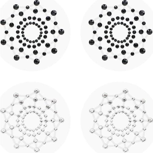 VATINE 1 Pair Nipple Sticker Nipple Cover Self Adhesive Reusable Breast Petals Sex Toys For Couples Female Adult Products