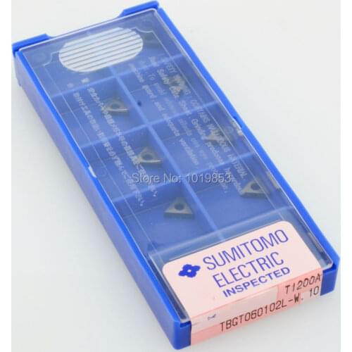 JAPAN original TBGT060102 L-W TBGT060104L-W T1200A boring inserts carbide Turning inserts for turning tool holder