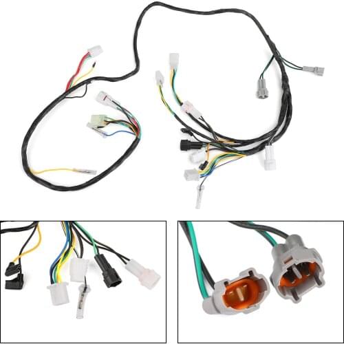 Artudatech Wiring Harness 3GG-10 COMPLETE fit for Yamaha Banshee 350 YFZ350 1997 1998 1999 2000 2001 3GG-82590-20-00 Motor Parts