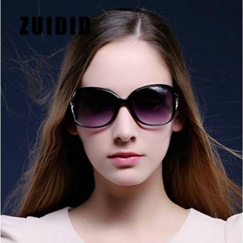 ZUIDID Fashion Retro Oval Frame Sunglasses Vintage Women Female Black Red Sun Glasses Brand Designer Eyewear UV400