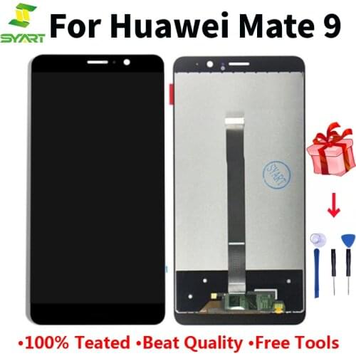 100% Tested For Mate 9 LCD Display Touch Screen Digitizer Assembly For Huawei Mate 9 MHA-L09 MHA-L29 No Dead Pixel No Spot