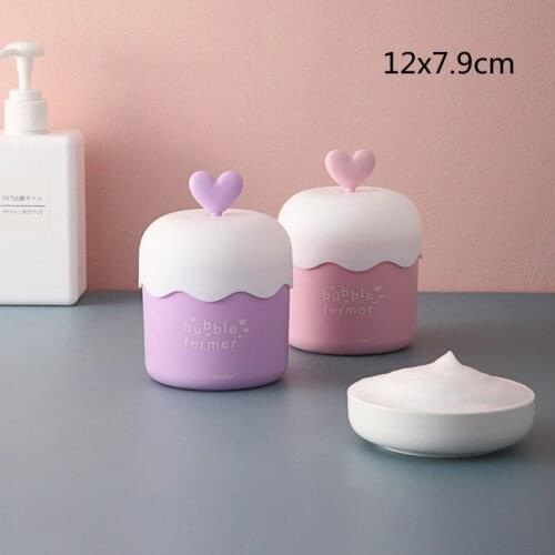 Household Facial Cleanser Foam Maker Portable Foam Cup Body Wash Bubble Maker Bubbler For Face Clean Tool Cute Foam Maker Cup