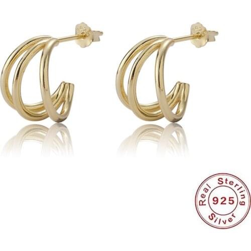 Женские золотые серьги Dorin Silver China At AliExpress