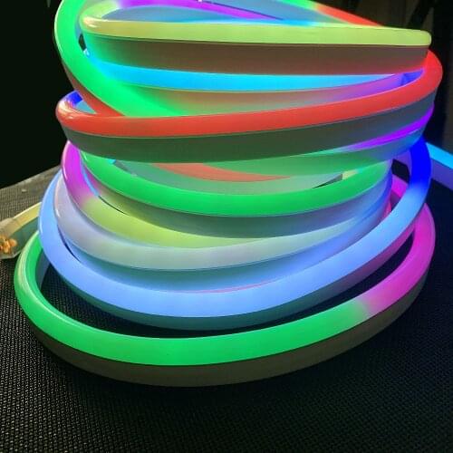12V Flexible LED Neon Strip Waterproof Addressable Individually WS2811 Pixel Neon Lights Silica Gel Tube Soft Sign For Outdoor
