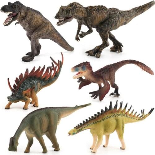 Dinosaur Models Children Cognitive Toys Simulation Tyrannosaurus Rex Ceratosaurus Kentrosaurus Utahraptor Action Figure