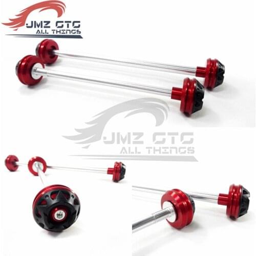 Motorcycle Front Rear CNC Wheel Axle Fork Crash Protector Slider Stand Screw For YAMAHA R6 2006-2016