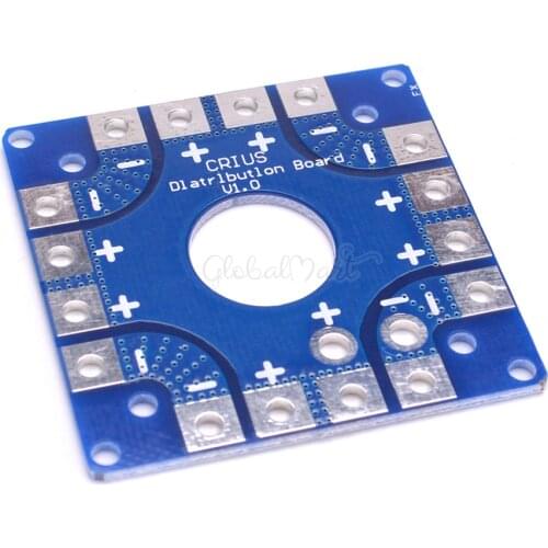 Multirotor ESC Power Distribution Battery Board For RC Quadcopter Multi-Axis Model