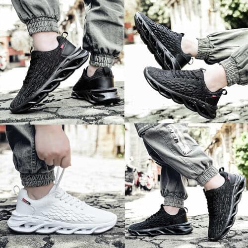 Sohes MenS Sports Shoes Knitted Summer Mens Sneakers Roller Skates Men Sport Shoes Fuchsia Shoe Man Brand Zipper Tennis