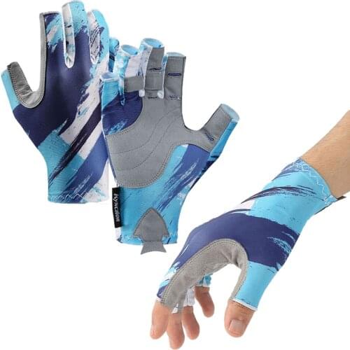 Cycling Men Women Anti-slip Anti-sweat Half Finger Gloves Breathable Outdoor Fitness Sports Bike Bicycle Riding Glove