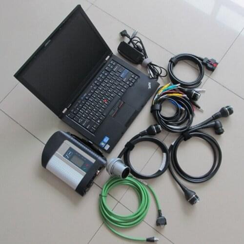 Repair tool MB star C4 full chip diagnosis with used laptop T410 HDD/SSD with newest software 2020.12V best quality ready to use