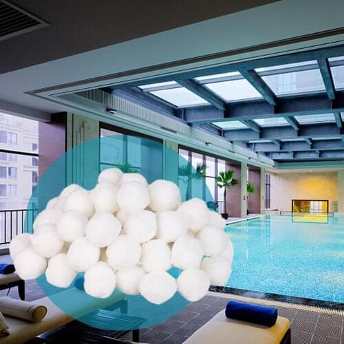 Swimming Pool Cleaning Equipment Special Fine Filter Fiber Ball Filter Lightweight High Strength Durable Swimming Pool Cleaning