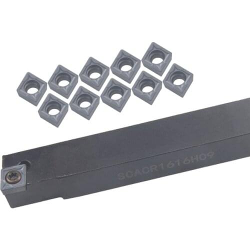 SCACR1010K09 SCACR2020K09 SCACR2020K12 CNC Turning Arbor Lathe Cutter Bar Processing CCMT Tool holders External Turning Tool set