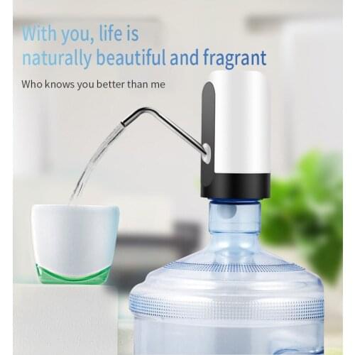 USB Charging Automatic Electric Barreled Water Pump Home Office Pure Water Drinking Water Dispenser