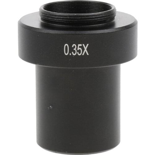 1 Piece 0.35X Eyepiece Auxiliary Lens Adapter for C-Mount CCD CMOS Cameras Microscope 30mm and 30.5mm